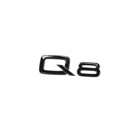 Емблема, значок, логотип Audi Lettering Q8 Black Tuning Exclusive Black Edition Emblem, 4M8071803 Емблема, значок, логотип Audi Lettering Q8 Black Tuning Exclusive Black Edition Emblem, 4M8071803