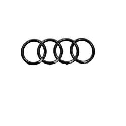 Эмблема AUDI Q7/SQ7 GLOSSY BLACK OPTIC GRILLE RINGS EMBLEM, 4M0071801