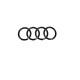 Емблема AUDI Q7/SQ7 GLOSSY BLACK OPTIC GRILLE RINGS EMBLEM, 4M0071801