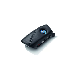 Оригинальный автомобильный держатель для брелока, кожаное кольцо, BMW Genuine Key Fob Holder Leather Ring Vehicle Car Accessory, 82295A2C220