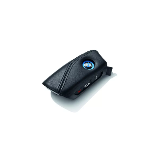 Оригінальний автомобільний тримач для брелока, шкіряне кільце, BMW Genuine Key Fob Holder Leather Ring Vehicle Car Accessory, 82295A2C220