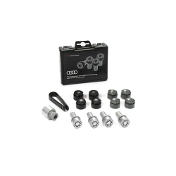 Оригинальные защитные болты на колеса Audi Anti-theft Wheel Bolts, модель M14 x 1,5 x 35,5 мм, 4K0071455