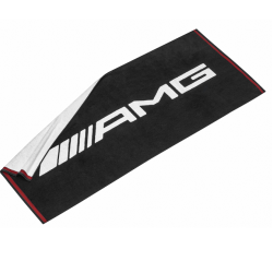 Пляжное полотенце Mercedes-Benz AMG,  Beach Towel, Black/Red, (180 х 80 см), B66959616