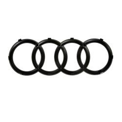 Эмблема AUDI Q7/SQ7 GLOSSY BLACK OPTIC GRILLE RINGS EMBLEM, 4M0071801