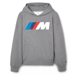  Худі BMW M Logo Reverse, сіра, унісекс, 80142864165