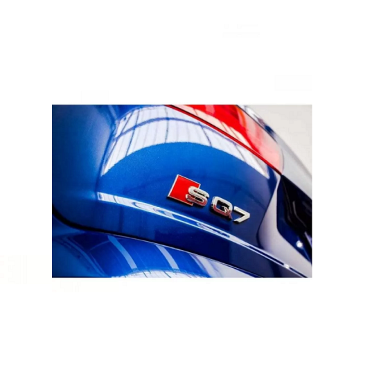 Оригінальна емблема Audi для кришки багажника моделі SQ7 Chrome, 4M08537352ZZ