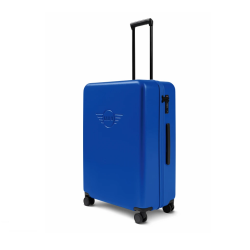 Чемодан на колесиках с логотипом MINI WING, 76 л, blue, 80225B320E2