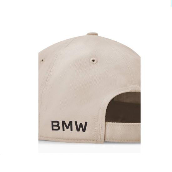 Оригинальная бейсболка BMW, бежевая 80162864015