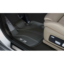 Коврики TPE для переднего ряда салона BMW X3 (G01) / IX3 (G08) / X3M (F97), 51472450514