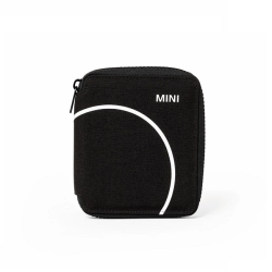 Гаманець з контурним принтом MINI, чорний, 80215B320C1
