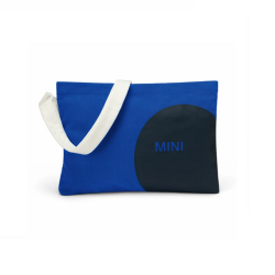 Сумка через плече з дизайном MINI, синя, 80225B320C6