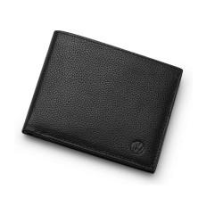 Гаманець VW, Volkswagen 000087400L041 Wallet Wallet Leather Men's Wallet, Black, 000087400L041