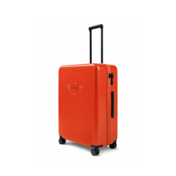 Чемодан на колесах с логотипом MINI WING, красная, 76л, 80225B320E4