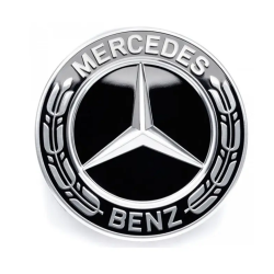 Ковпачок ступицы колеса Mercedes Hub Caps, Black, A22240022009040