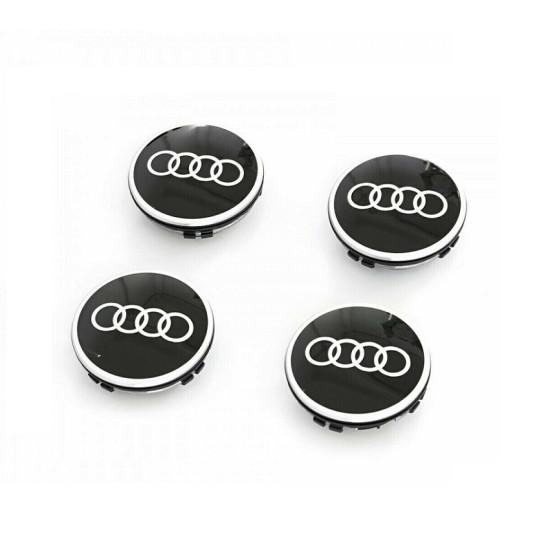 Динамичный колпак колеса, Audi Dynamic Spinning Center Hub Cap Black Genuine, 4M8071006A