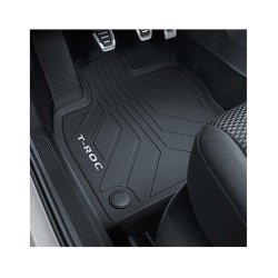 Коврики в салон оригинальные Volkswagen T-Roc 2017- резиновые 4шт., 2GA06150082V