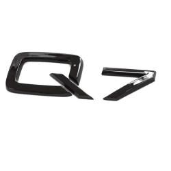 Значок, Емблема, Надпис, Audi Lettering Q7 Black Tuning Exclusive Black Edition Emblem Sticker 4M0071803