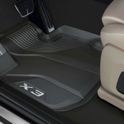 Коврики TPE для переднего ряда салона BMW X3 (G01) / IX3 (G08) / X3M (F97), 51472450514