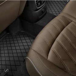 Гумовые задние коврики для MINI F55/F56, чёрные, 51472354164