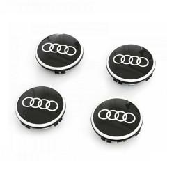 Ковпак колеса динамічний, Audi Dynamic Spinning Center Hub Cap Black Genuine, 4M8071006A