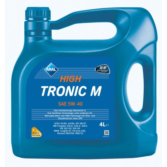 Масло моторное Aral HighTronic M 5W-40 4L