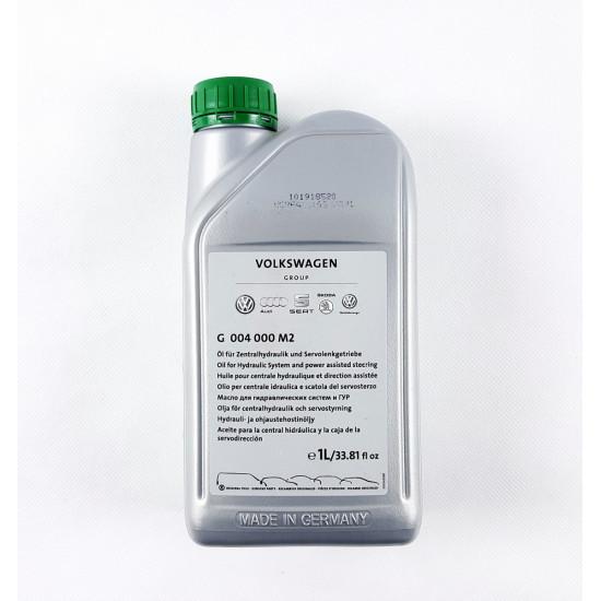 Оригинальная жидкость гидроусилителя VAG Power Steering Fluid G004000M2 1л (зеленая)