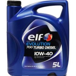 Масло моторное ELF Evolution 700 Turbo Diesel 10W-40 5л (201553)