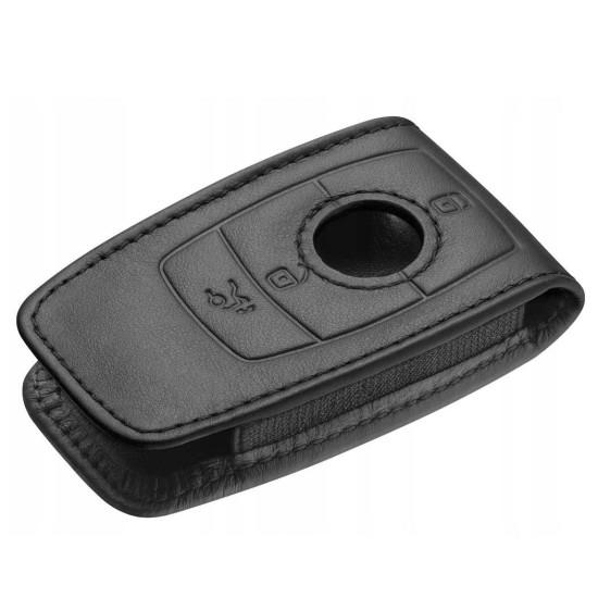 Кожаный чехол для ключей Mercedes-Benz Key Sleeve, Gen.6, кожаный, черный, B66958412