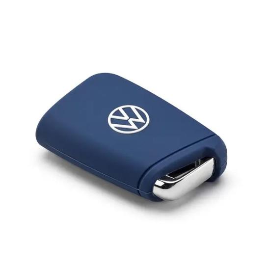 Силіконовий чохол для ключа Volkswagen Key Cover, Golf 7 (MQB), Dark Blue, 000087012AN530