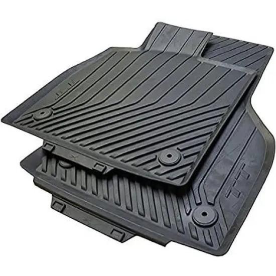 Резинові передні коврики чорного кольору для Audi TT, TTS, TT RS. 8S1061501041