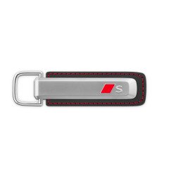 Брелок для ключів Audi S, сріблястий/чорний 3182500200