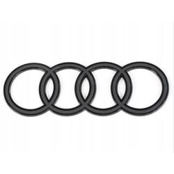 Эмблема на решетку для Audi Q7 (4M) Logo Black 4M0853742F716