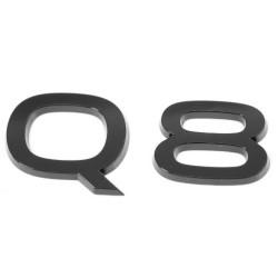 Эмблема на крышку багажника для Audi - Q8 - Black Edition Emblem - MY2024 4M8853740B5FQ