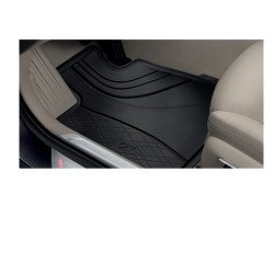 Передние резиновые всепогодные коврики BMW - 7 серия G11 G12, черный, 51475B70A01