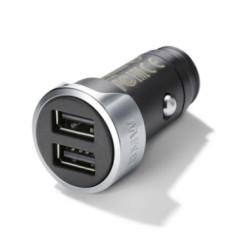 Подвійний USB-зарядний пристрій BMW для типу A, чорний / сірий, 65412458285