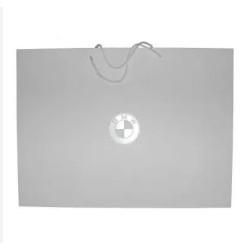 Подарунковий бумажний пакет BMW Paper Bag, Білий, Розмір L, артикул 80502452052