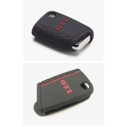 Силіконовий чохол для ключа Volkswagen GTI Key Cover, Golf 7 (MQB), Black (000087012ALGCA) 