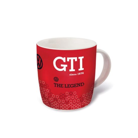 Оригинальная красная чашка VW GTI The Legend 370 мл. KUKGTITA02