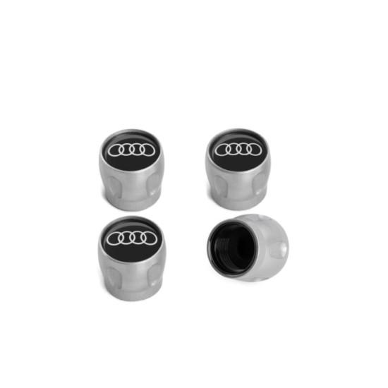 Комплект из 4-х колпачков на ниппель Audi Valve Stem Caps MY2019 80A071215