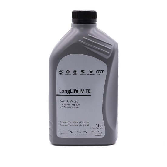 Моторное масло VAG Longlife IV FE 0W-20, 1л GS60577M2