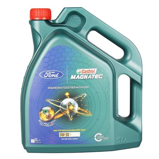 Масло моторное 0W30 (5L) MAGNATEC D CASTROL 15D5FF