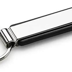 Брелок Volkswagen New Logo Key Chain Pendant Silver Metal (арт. 000087010BMYPN)