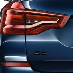 Емблема BMW X3 Black 51142472831