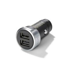 Двойное USB-зарядное устройство BMW для типа A, черное / серое, 65412458285