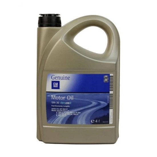 Моторное масло GM 5W-30 Dexos-2 Genuine 4л 93165556