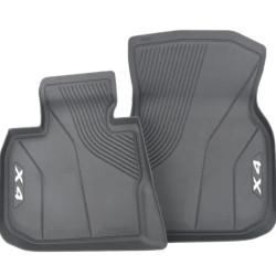 Оригинальные передние резиновые коврики для BMW X4 (G02)  51472451367 