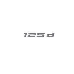 Самоклейна емблема BMW "125d", 51147330037
