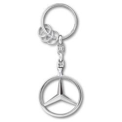 Брелок Mercedes-Benz Key Chains Brussels, срібний колір, B66957516
