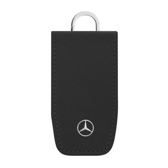 Шкіряний футляр для ключів Mercedes-Benz Key Wallet, Gen. 6, Black, B66958408